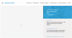 Desktop Screenshot of dambach-la-ville.fr